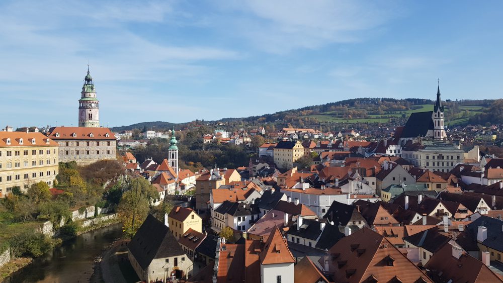 เดินทางจาก ปราก (Prague) ไป เชสกี้ ครุมลอฟ (Cesky Krumlov)