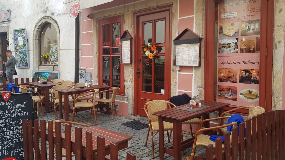 เที่ยว Cesky Krumlov ร้านอาหาร เชสกี้ ครุมลอฟ