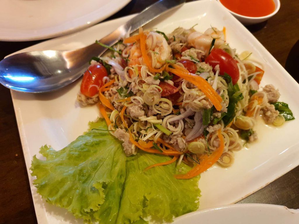 รีวิวเมนูยำตะไคร้บ้านเล่าเรื่อง